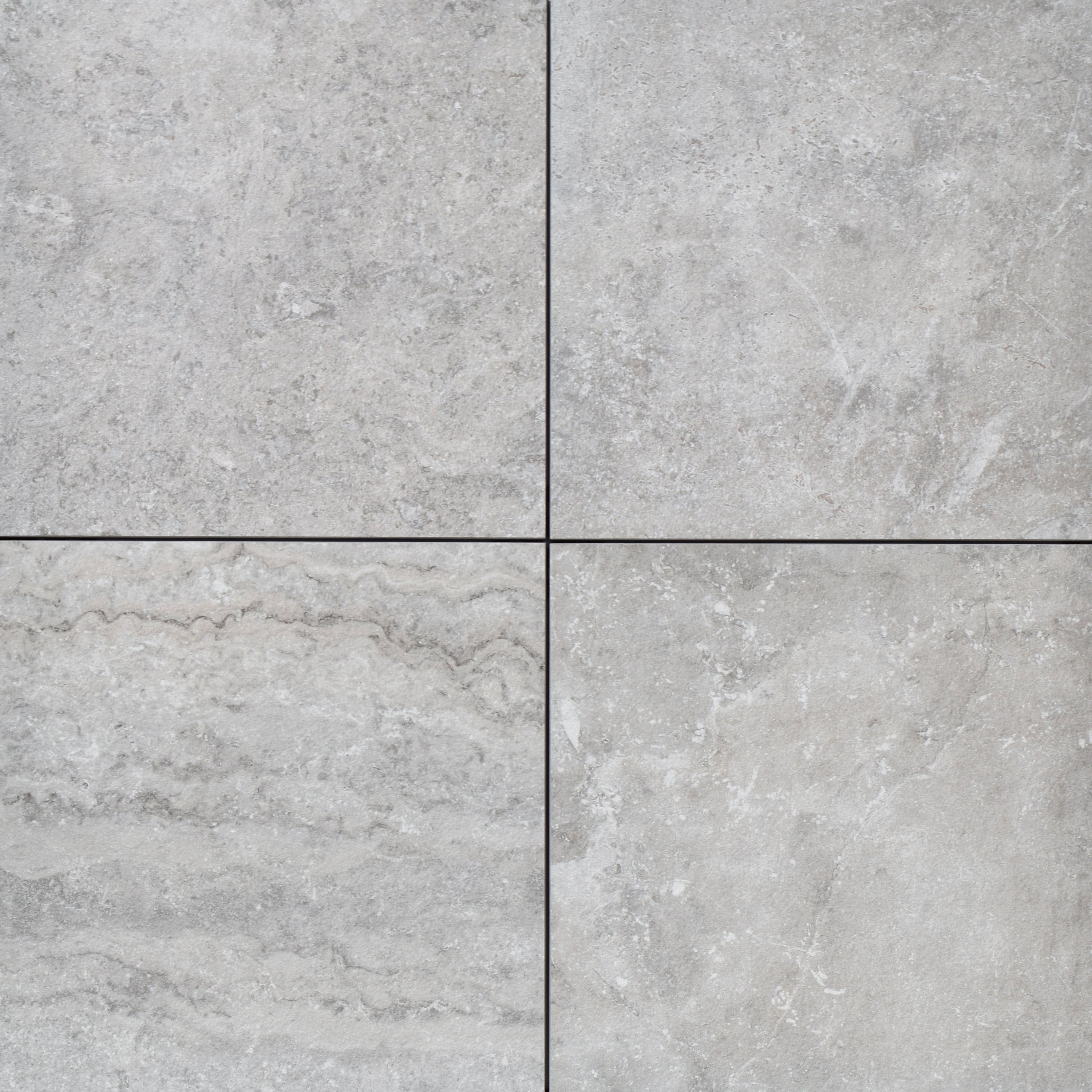 Porcelain Pavers - Travertine Look "Andes Silver"