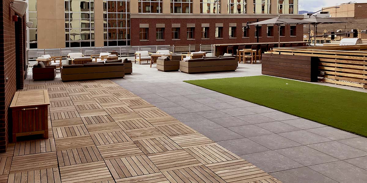 Structural Ipe Wood Tiles