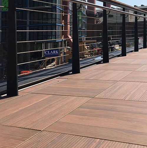 Porcelain Pavers - Woodtek "Lapacho"