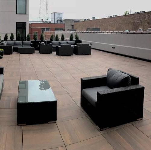 Porcelain Pavers - Woodtek "Lapacho"