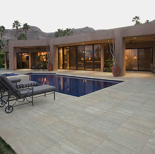 Porcelain Pavers - Travertine Look "River"