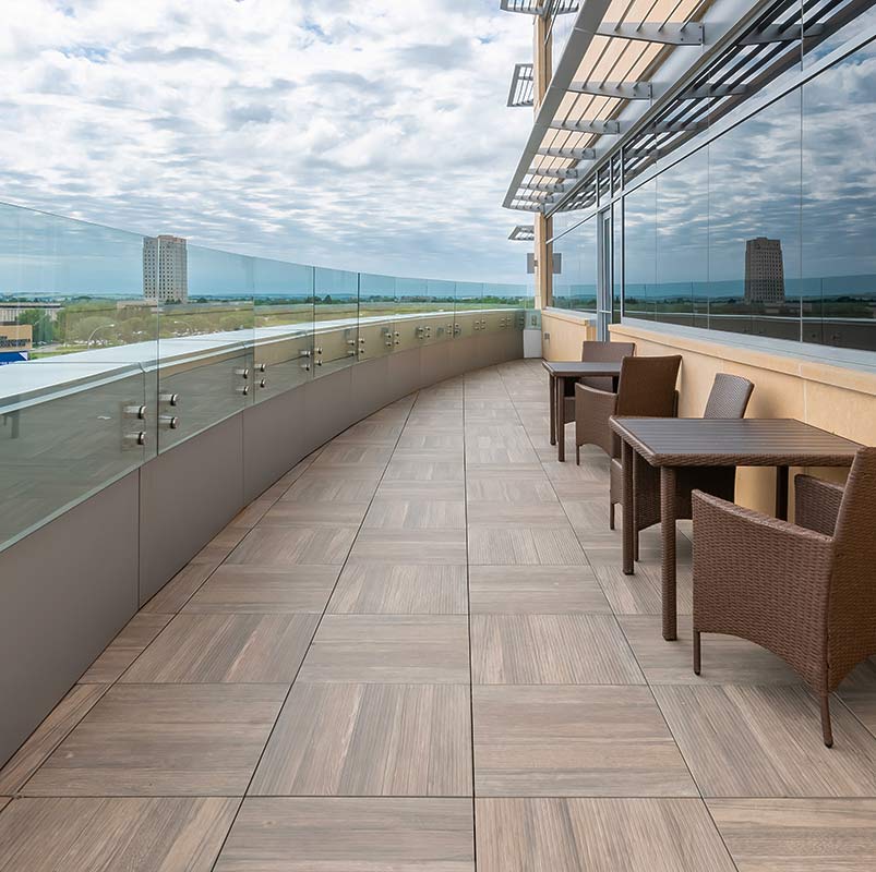 Porcelain Pavers - Woodtek "Tectona"