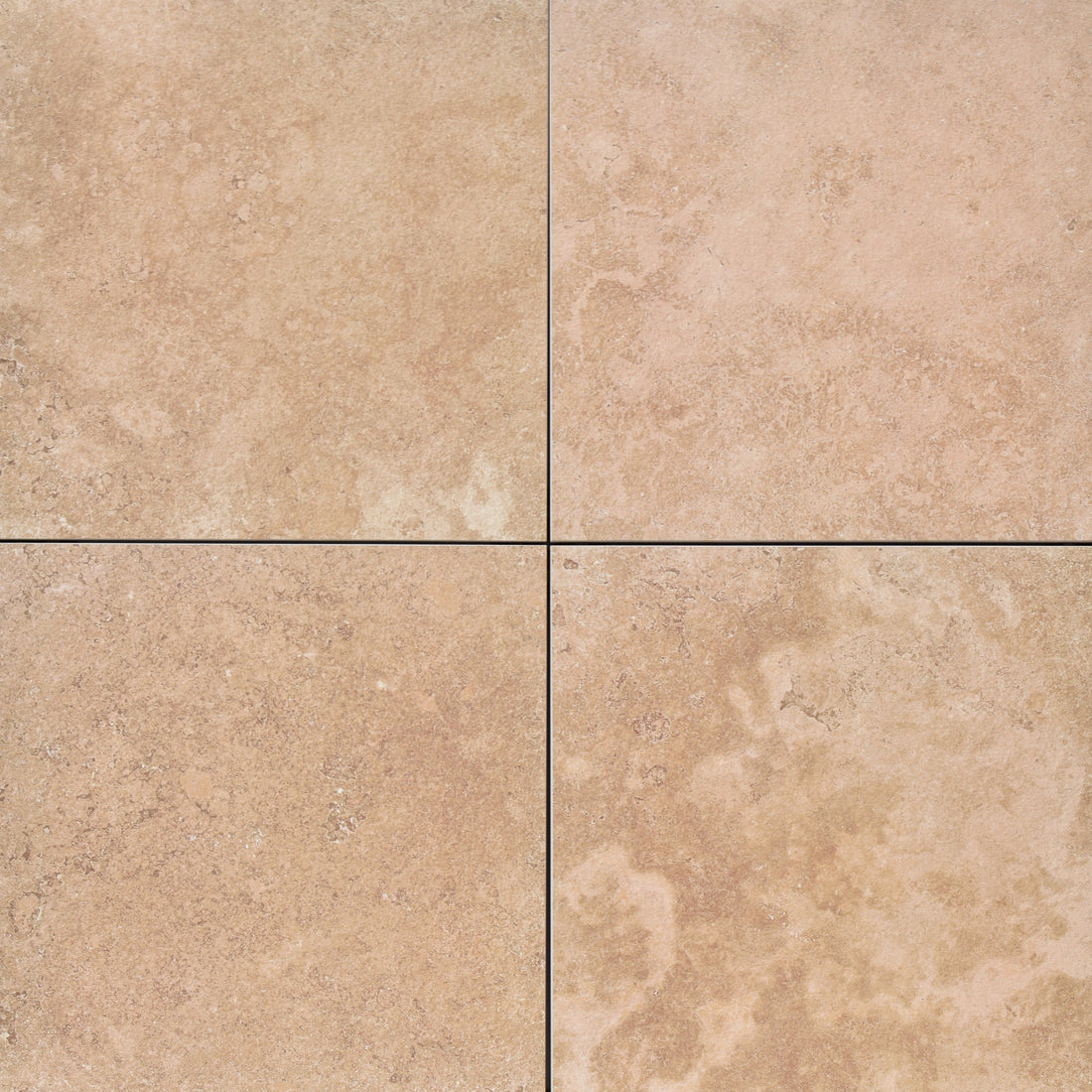 Porcelain Pavers - Travertine Look "Walnut"