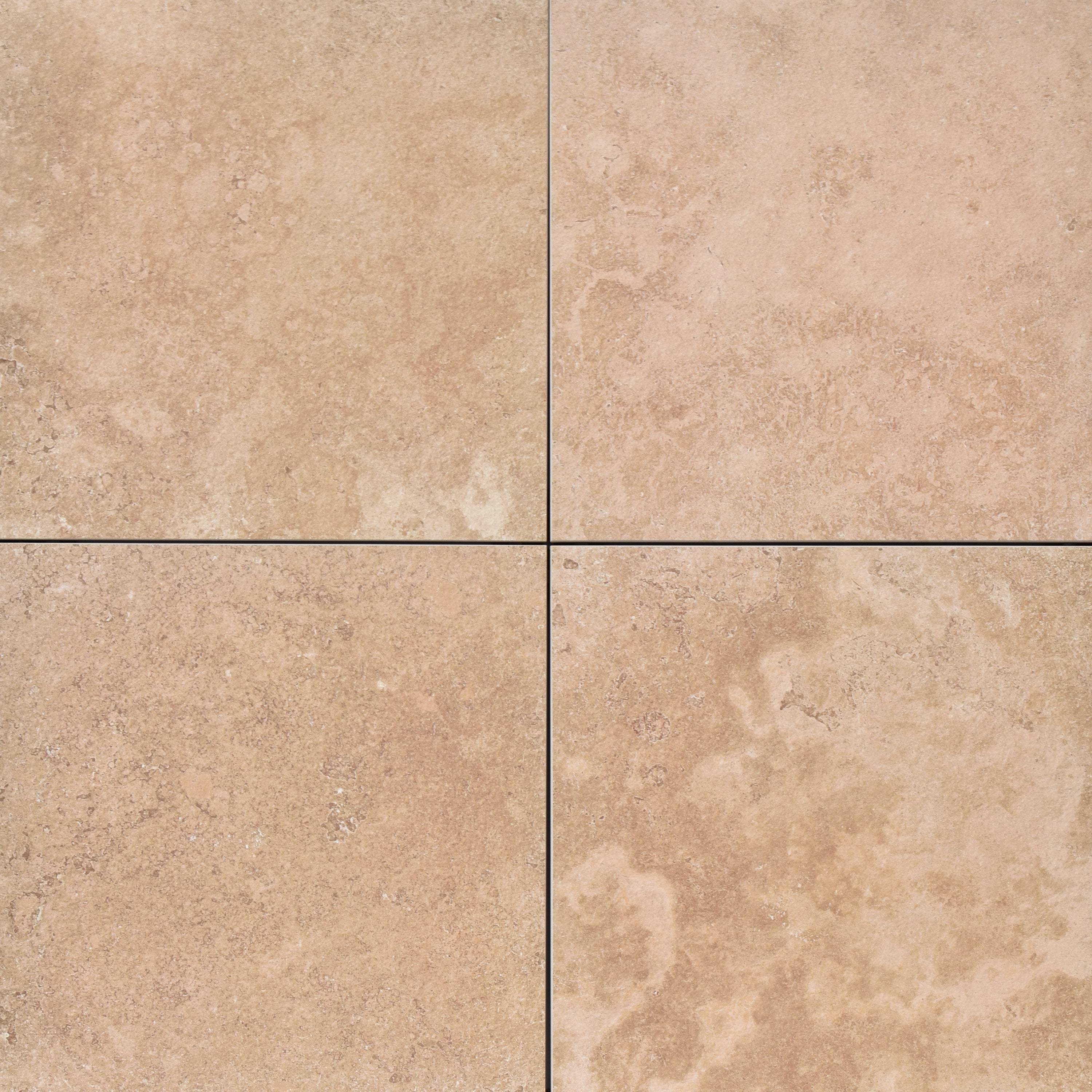 Porcelain Pavers - Travertine Look "Walnut"
