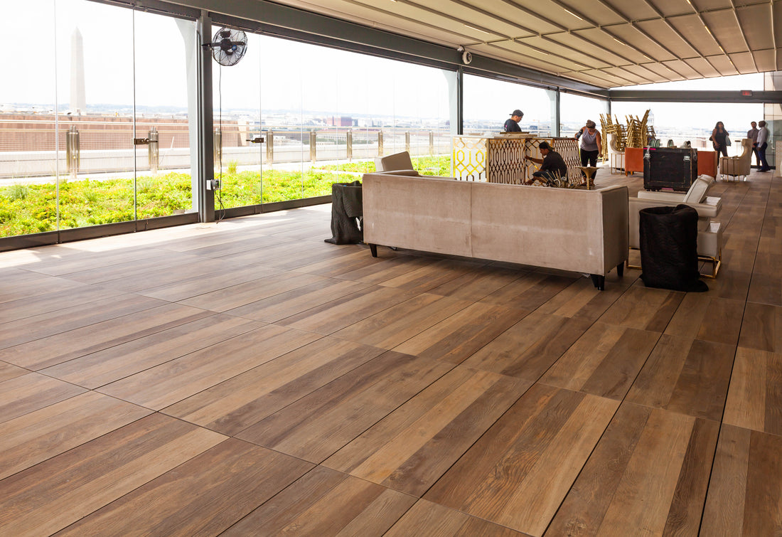 Porcelain Pavers - Woodtek "Oak"