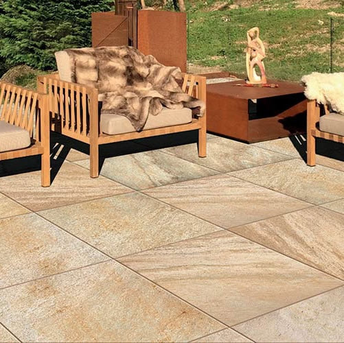 Porcelain Pavers - Quartzite "Sandy Island"