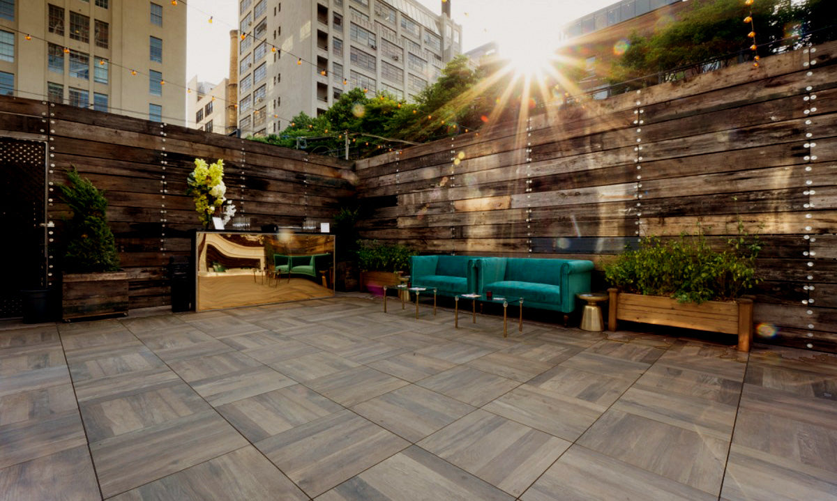 Porcelain Pavers - Woodtek "Nut"